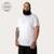 Camiseta Oversized MCD Caveira Rosas - Branco