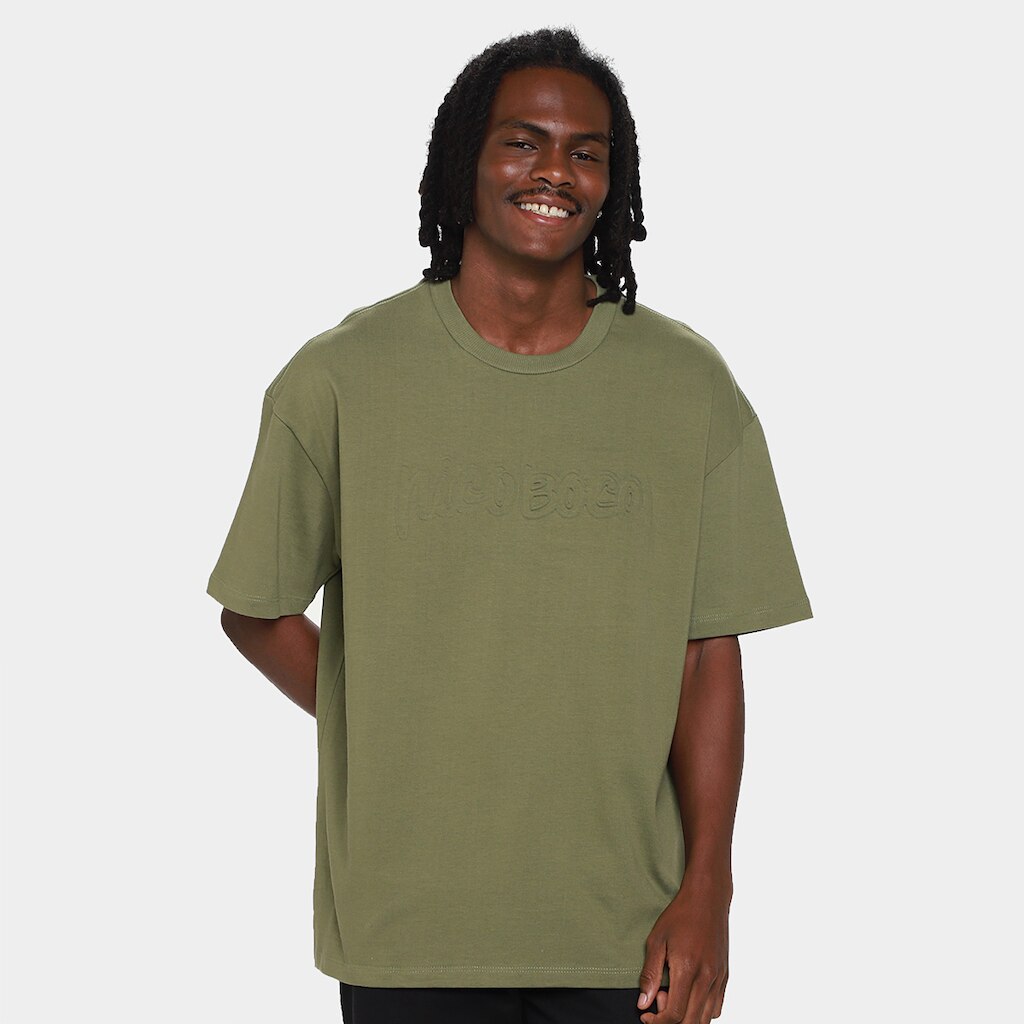 Camiseta Oversized Nicoboco Yerry Masculina