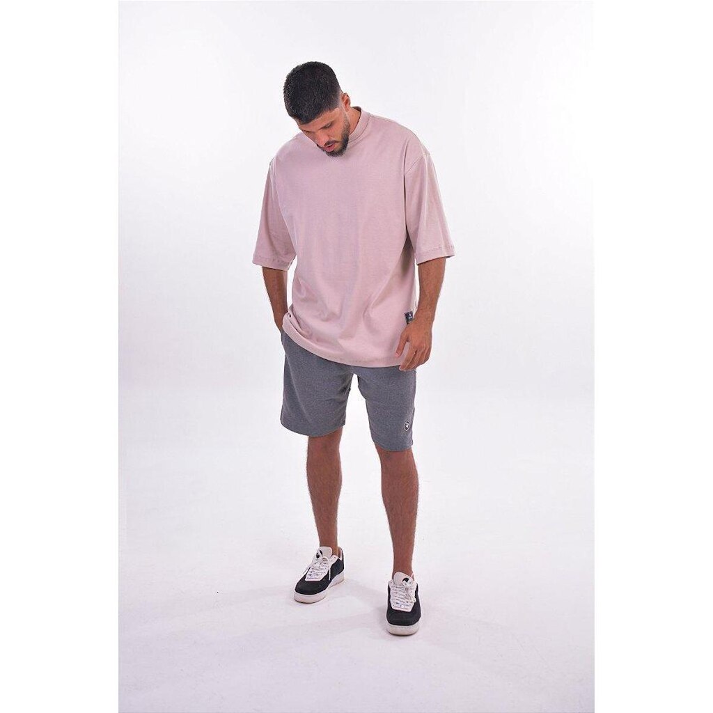 CAMISETA OVERSIZED PREMIUM ROUND CAPUCCINO