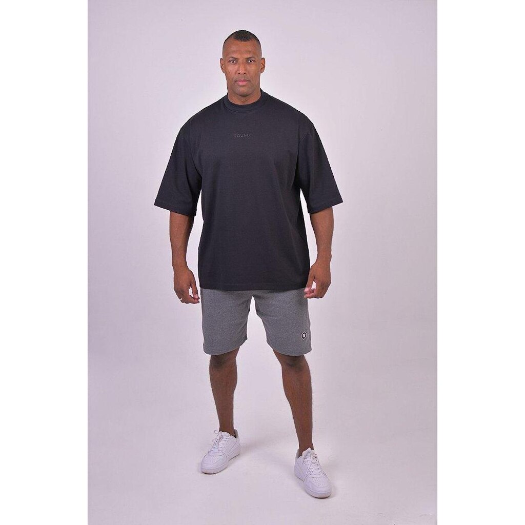 CAMISETA OVERSIZED ROUND PRETA RC
