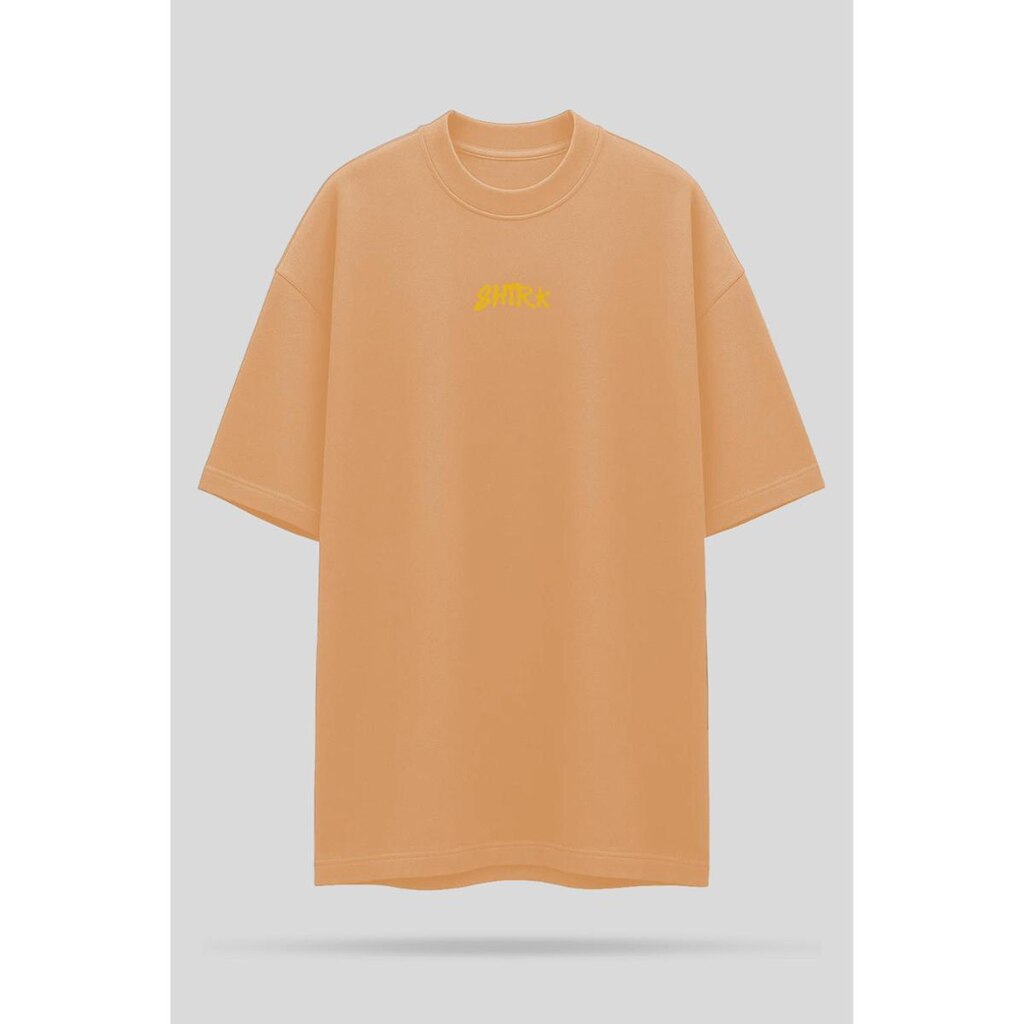 Camiseta Oversized Shatark Dog - areia