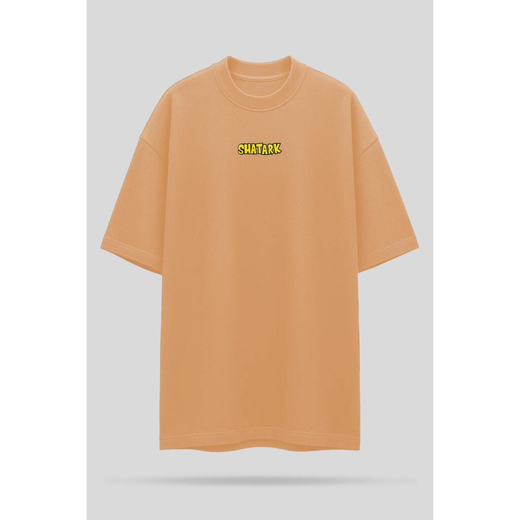Camiseta Oversized Shatark Dragon Ball - Areia