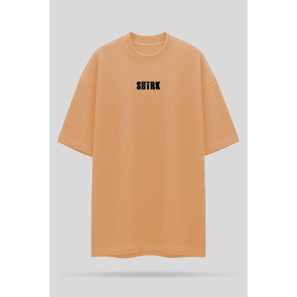 Camiseta Oversized Shatark The Walking Dead - Areia