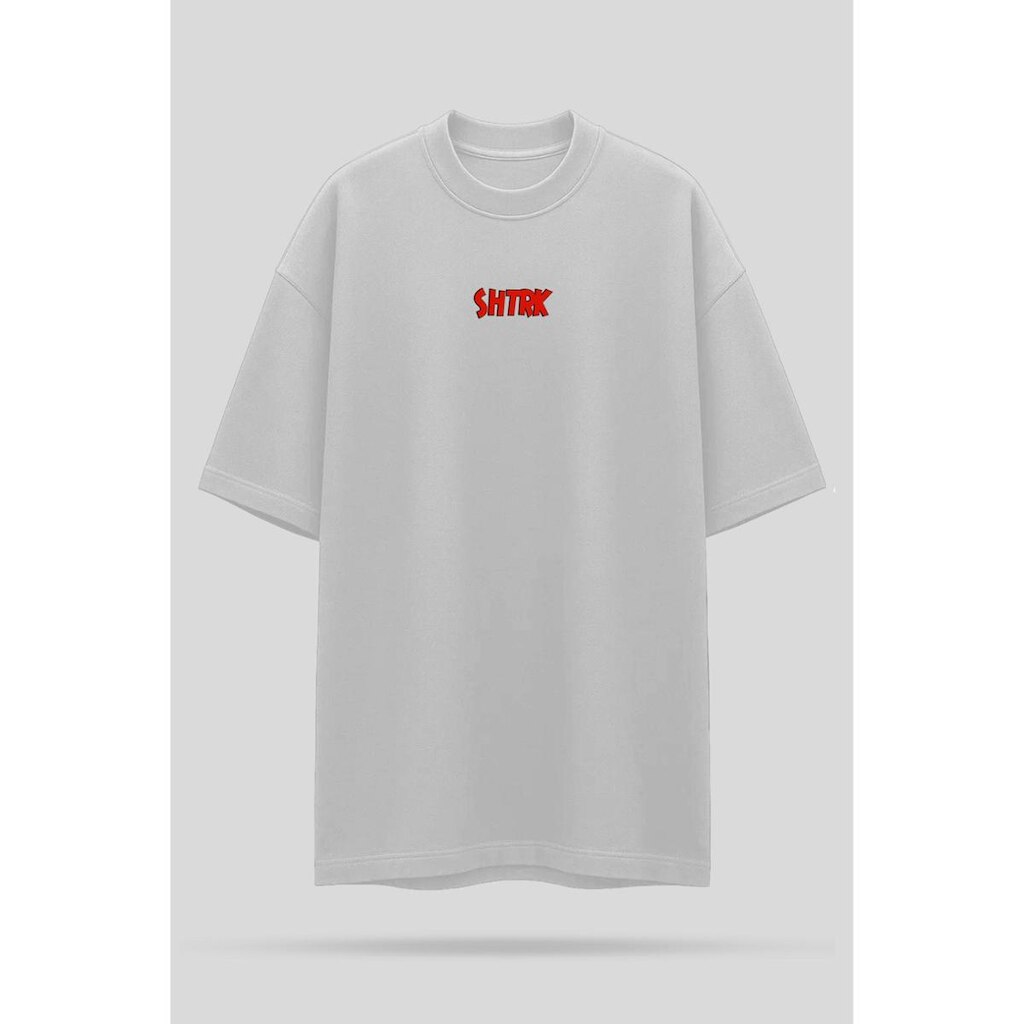 Camiseta Oversized Shatark Tom - Branco