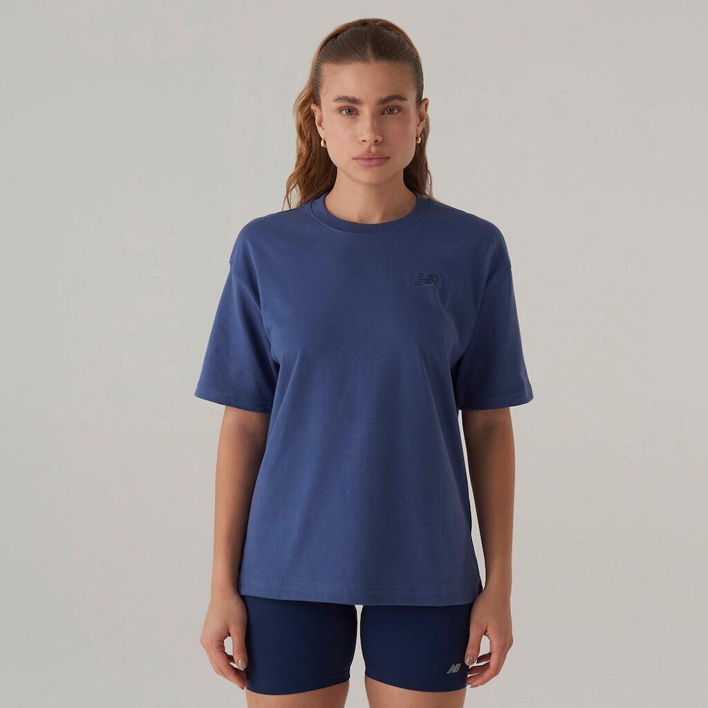 Camiseta Oversized Small Logo Feminina