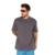 Camiseta Oversized Streetwear Cinza Camisa - Chumbo