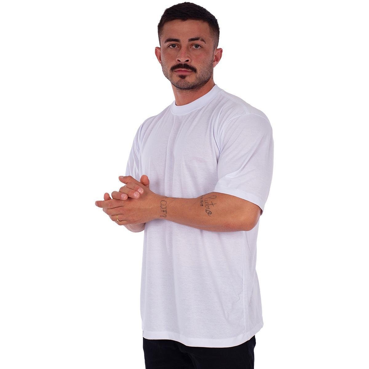 Camiseta Oversized Streetwear Masculina Gym Wolf Básica Menor preço em Camiseta Oversized Streetwear Masculina Gym Wolf Básica