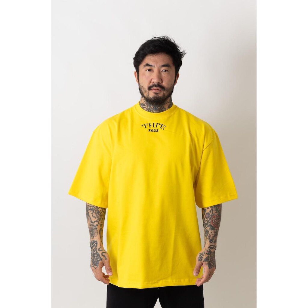 Camiseta Oversized Thpe 2023 Amarelo