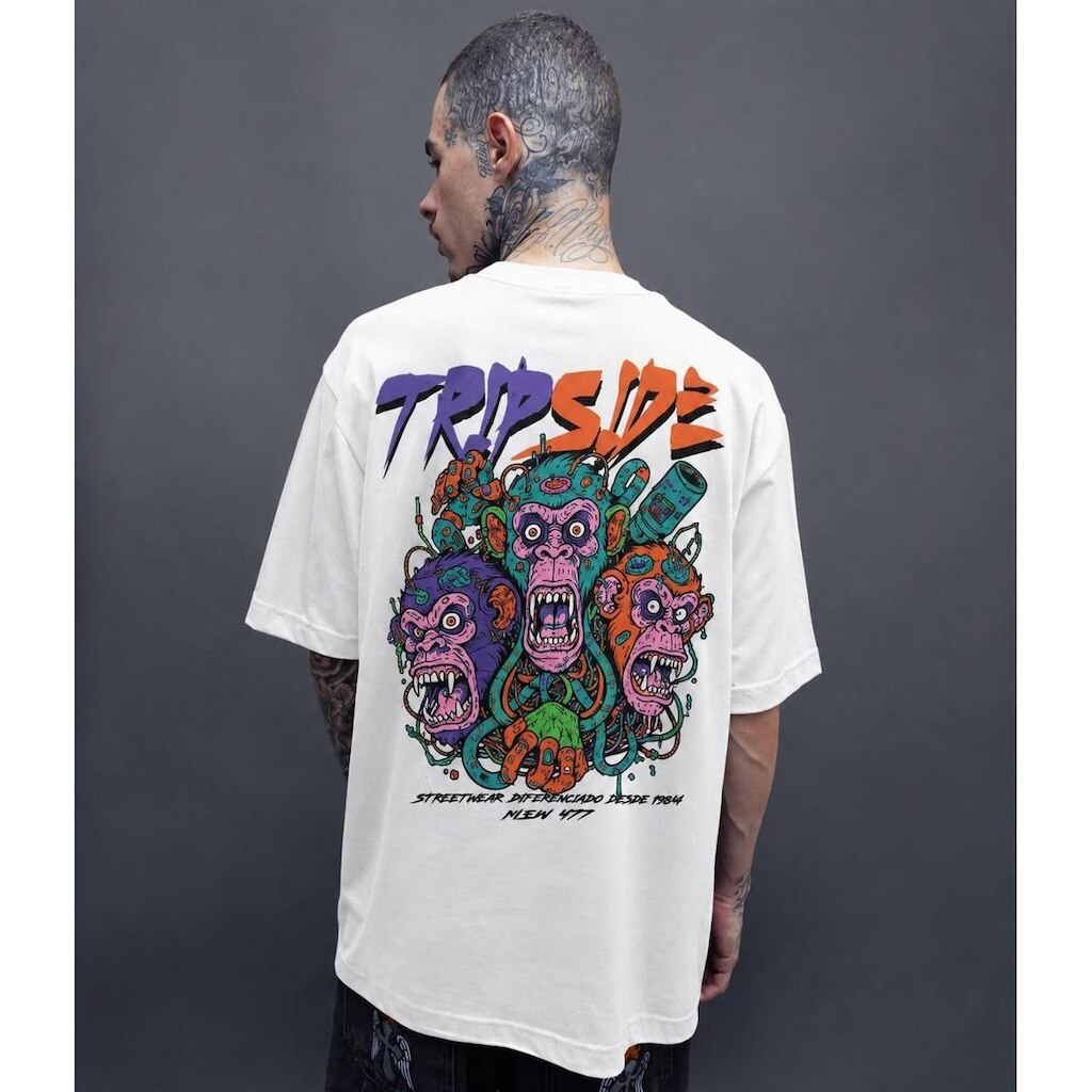 Camiseta Oversized Trip Side REF: S317