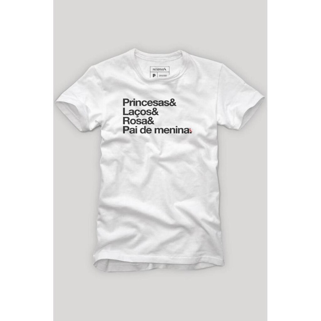 Camiseta Pai De Princesa Reserva
