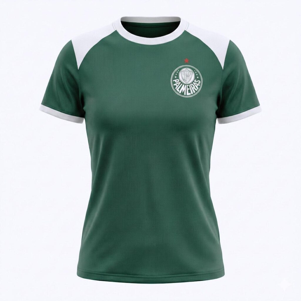 Camiseta Palmeiras Alviverde Feminina
