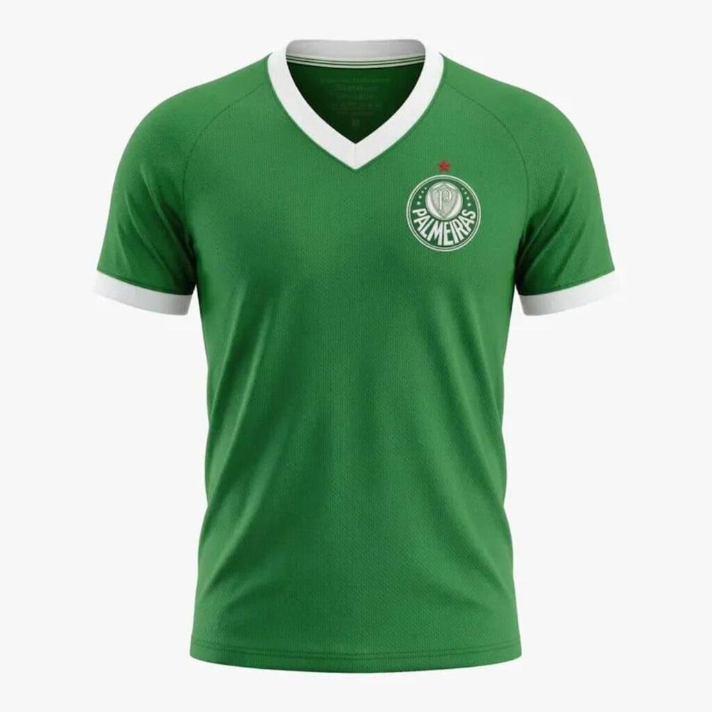 Camiseta Palmeiras Betel Line Infantil Verde/Branco