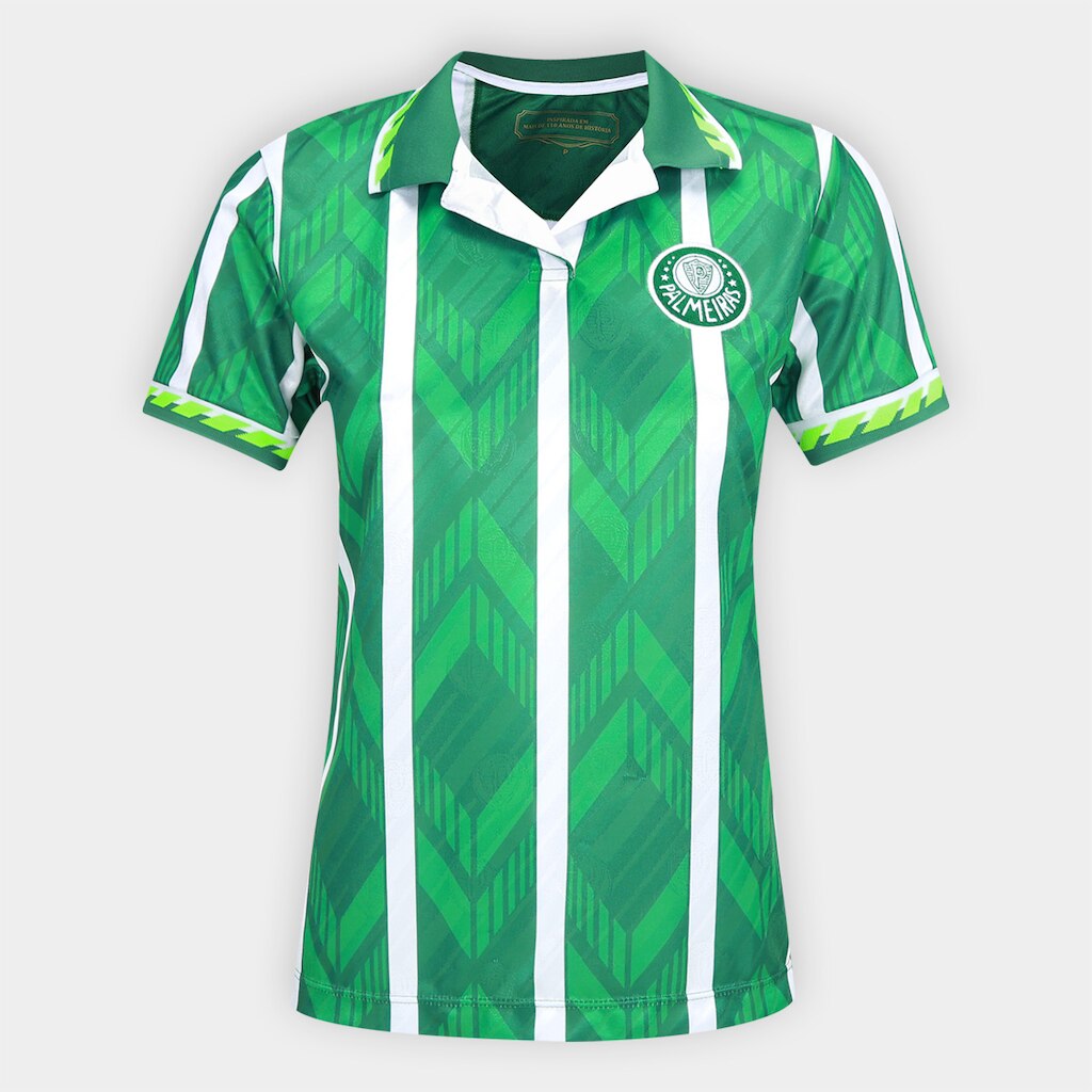 Camiseta Palmeiras Retrô 1996 Feminina