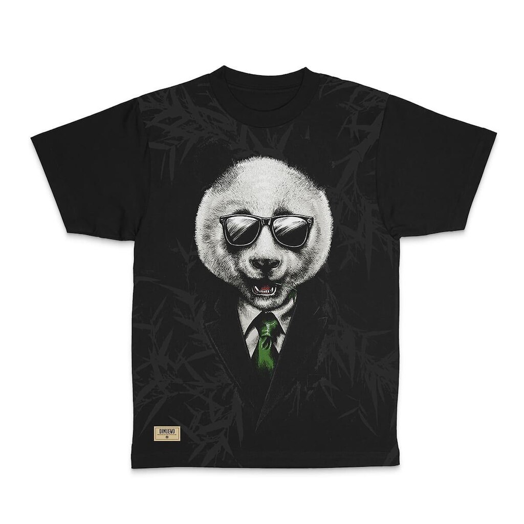 Camiseta Panda Style Preta DNV