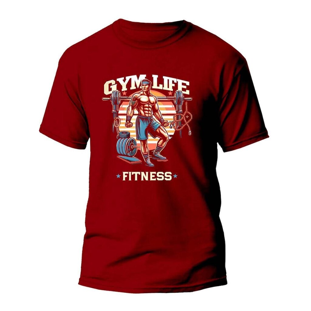 Camiseta Pandinus Academia Gym Life 33 Masculina