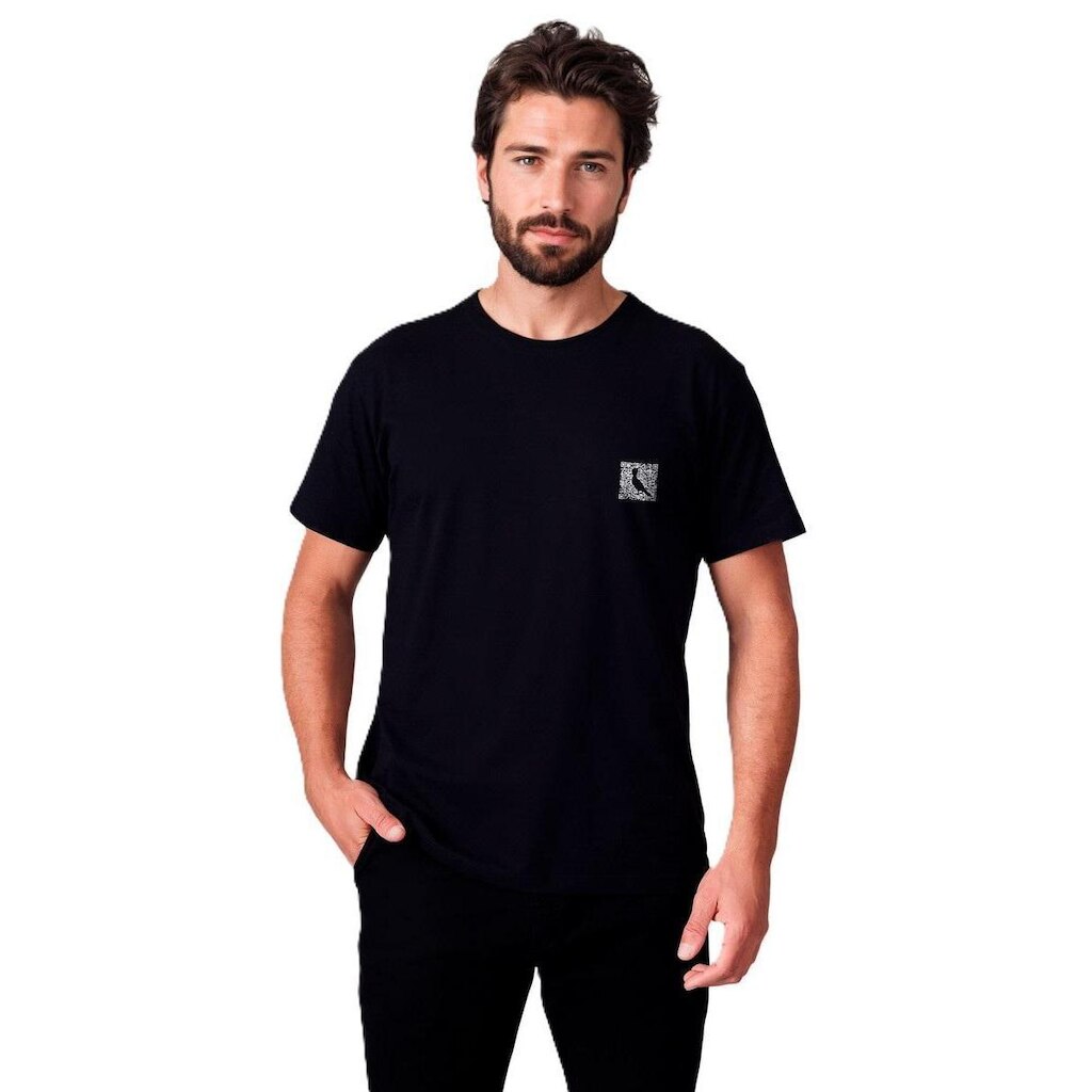 Camiseta Pica Pau Escudo Qrcode Est Reserva
