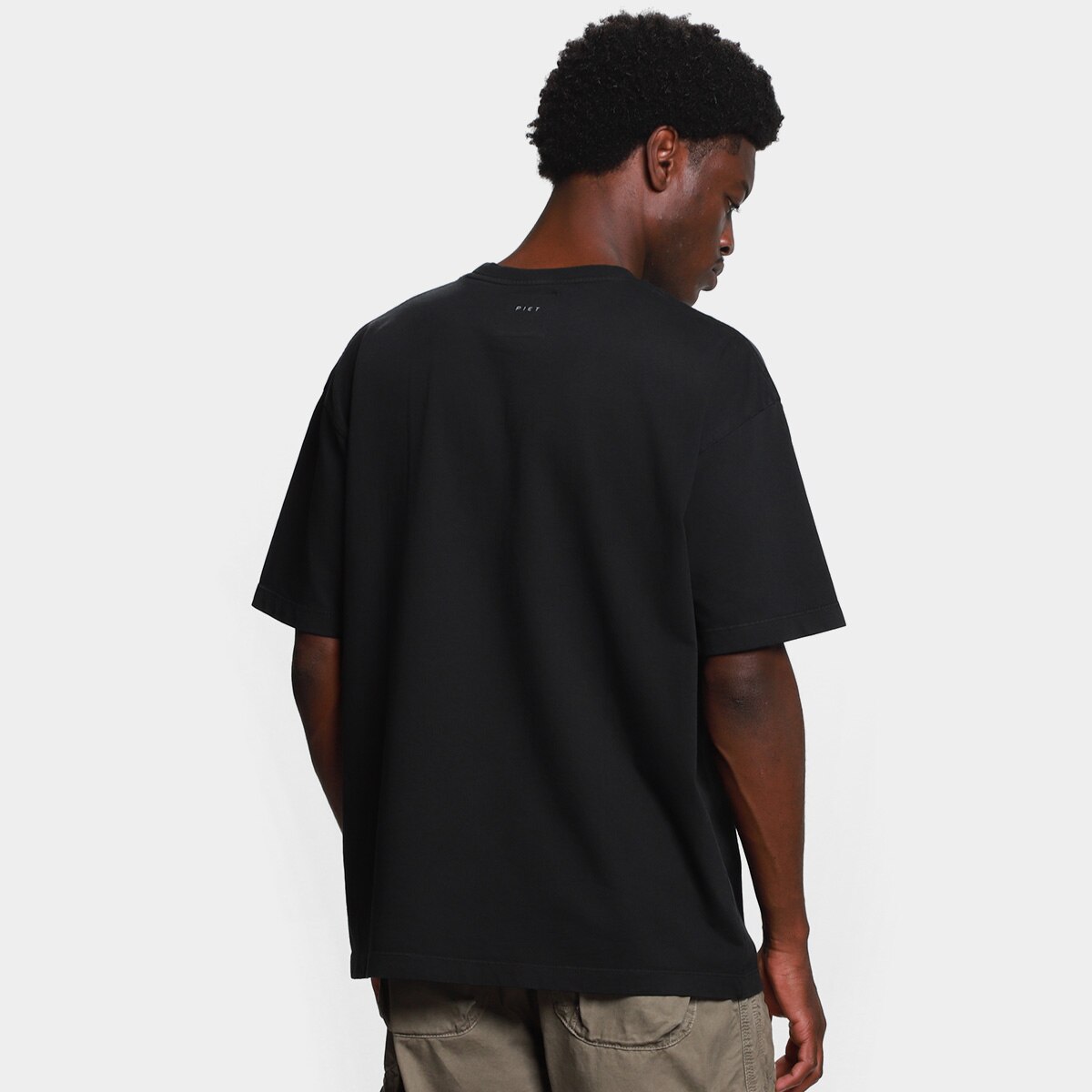 Camiseta Piet Oakley Foil Nano Logo Masculina - 3
