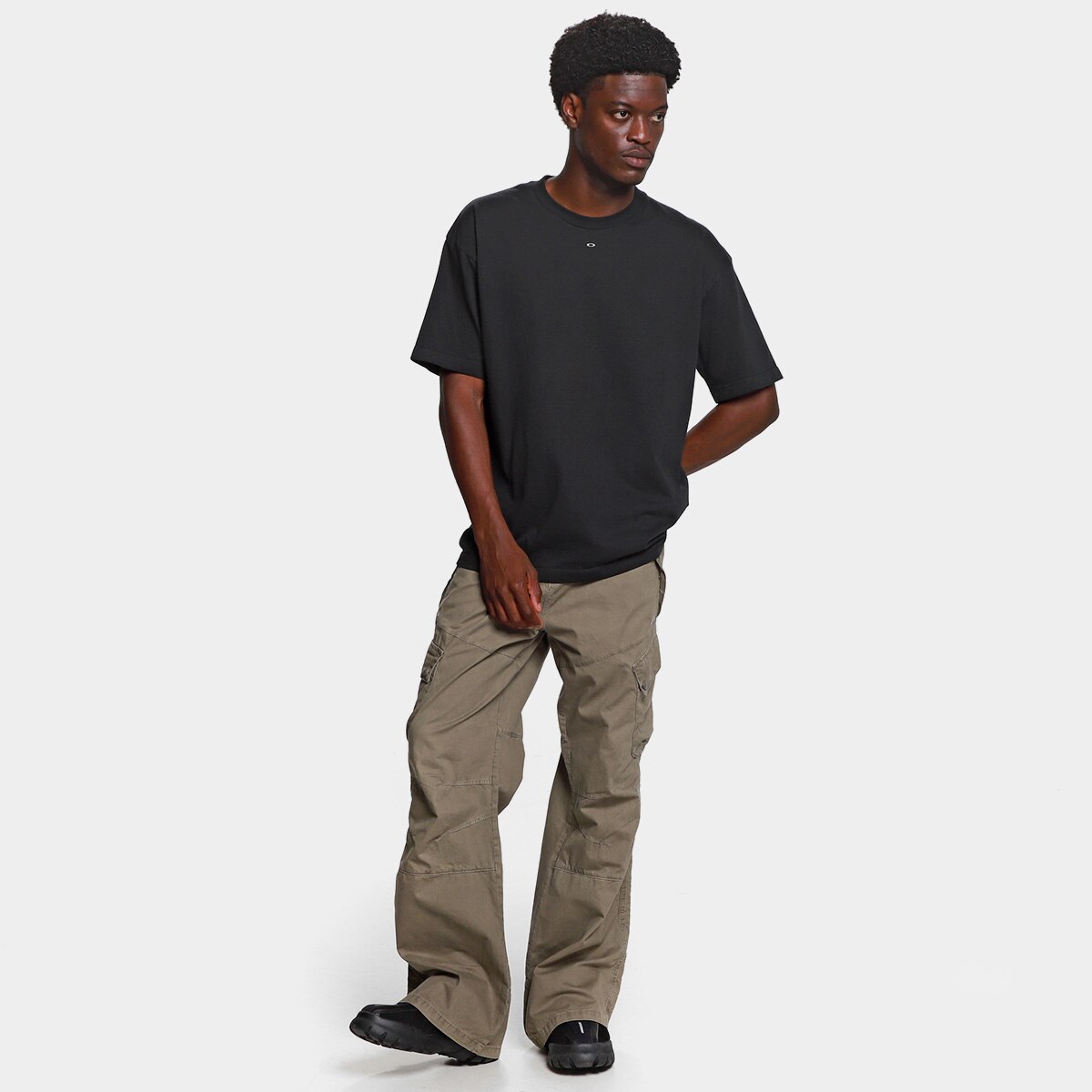 Camiseta Piet Oakley Foil Nano Logo Masculina - 6