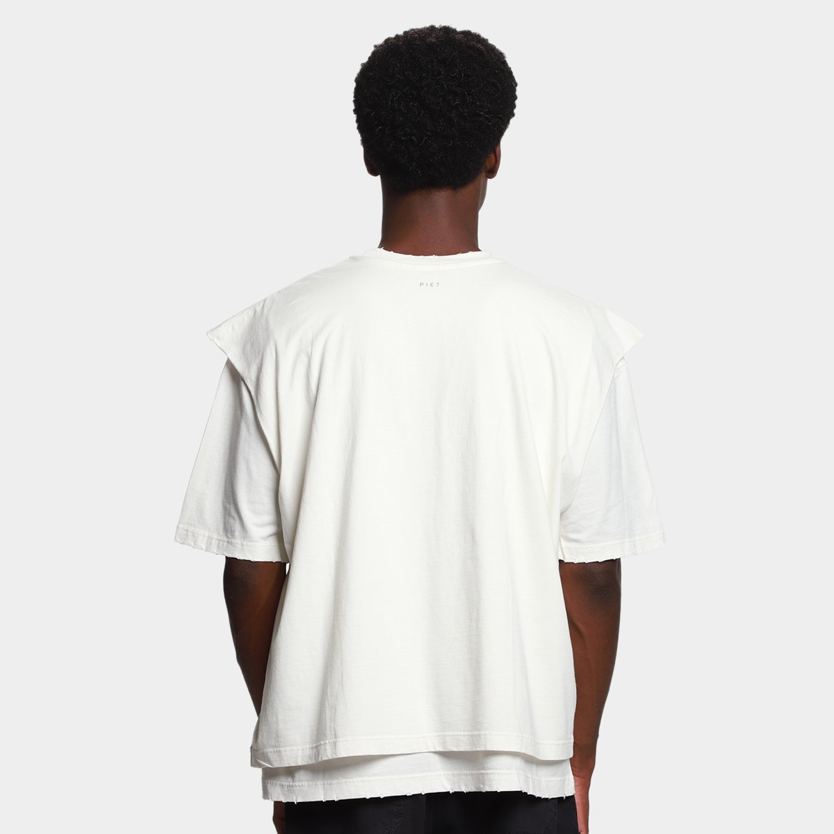 Camiseta Piet Oakley Layered Masculina - 3