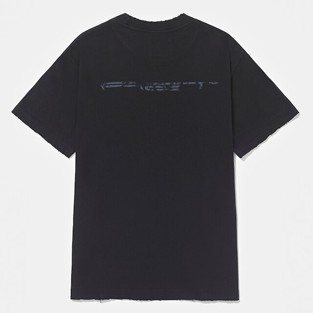 Camiseta Piet Oakley Nano Logo Ripped Masculina