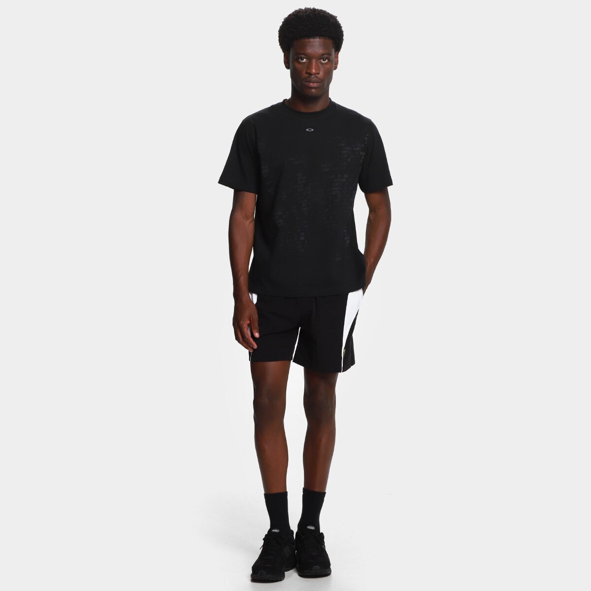 Camiseta Piet Oakley Nano Logo Ripped Masculina - 7