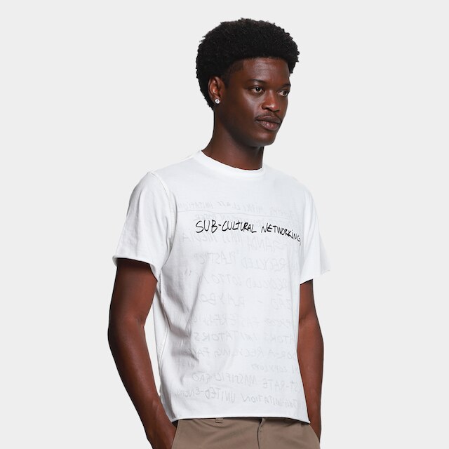 Camiseta Piet Sub-Cultural Networking Double Sided Masculina