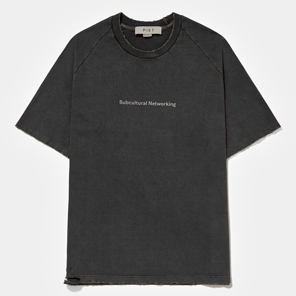 Camiseta Piet Sub-Cultural Networking Raglan Masculina