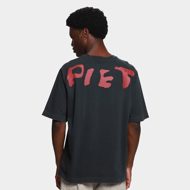 Camiseta Piet Sub-Cultural Networking Raglan Masculina