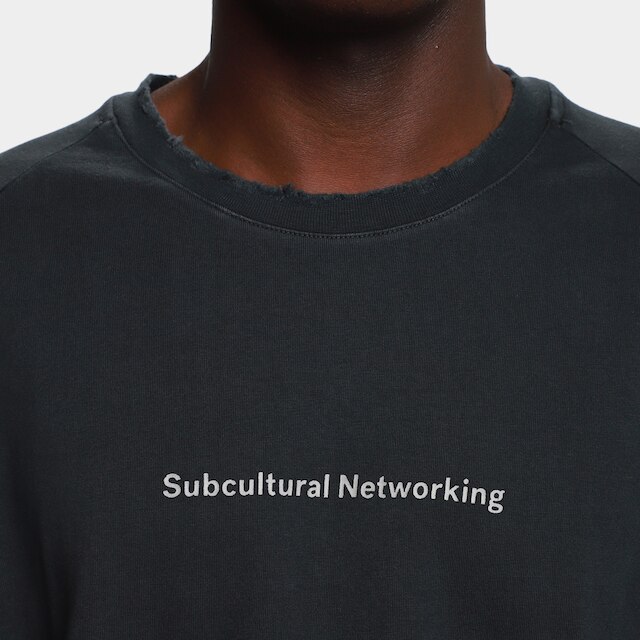 Camiseta Piet Sub-Cultural Networking Raglan Masculina