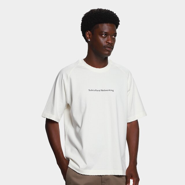 Camiseta Piet Sub-Cultural Networking Raglan Masculina