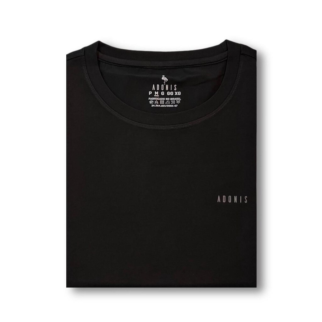 Camiseta Pima Adonis Preta 40.1