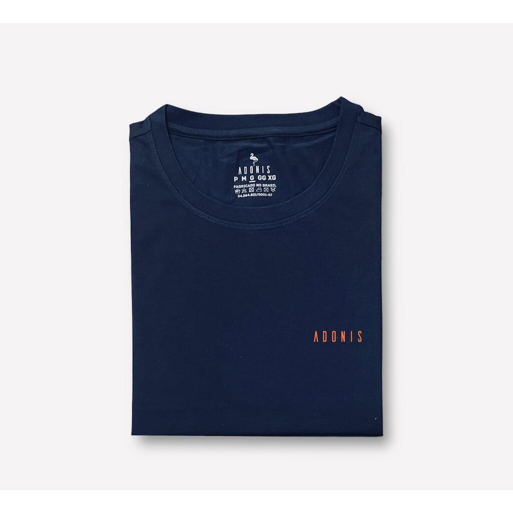 Camiseta Pima Marinho 40.1