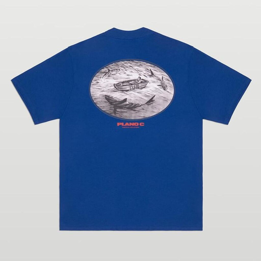 Camiseta Plano C Critical Azul Royal