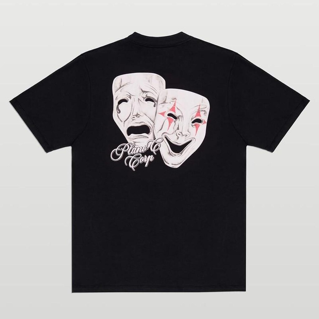 Camiseta Plano C Masks Vermelho