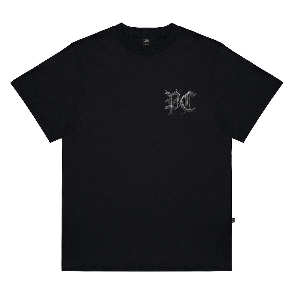 Camiseta Plano C. Smoke Cotton Preto