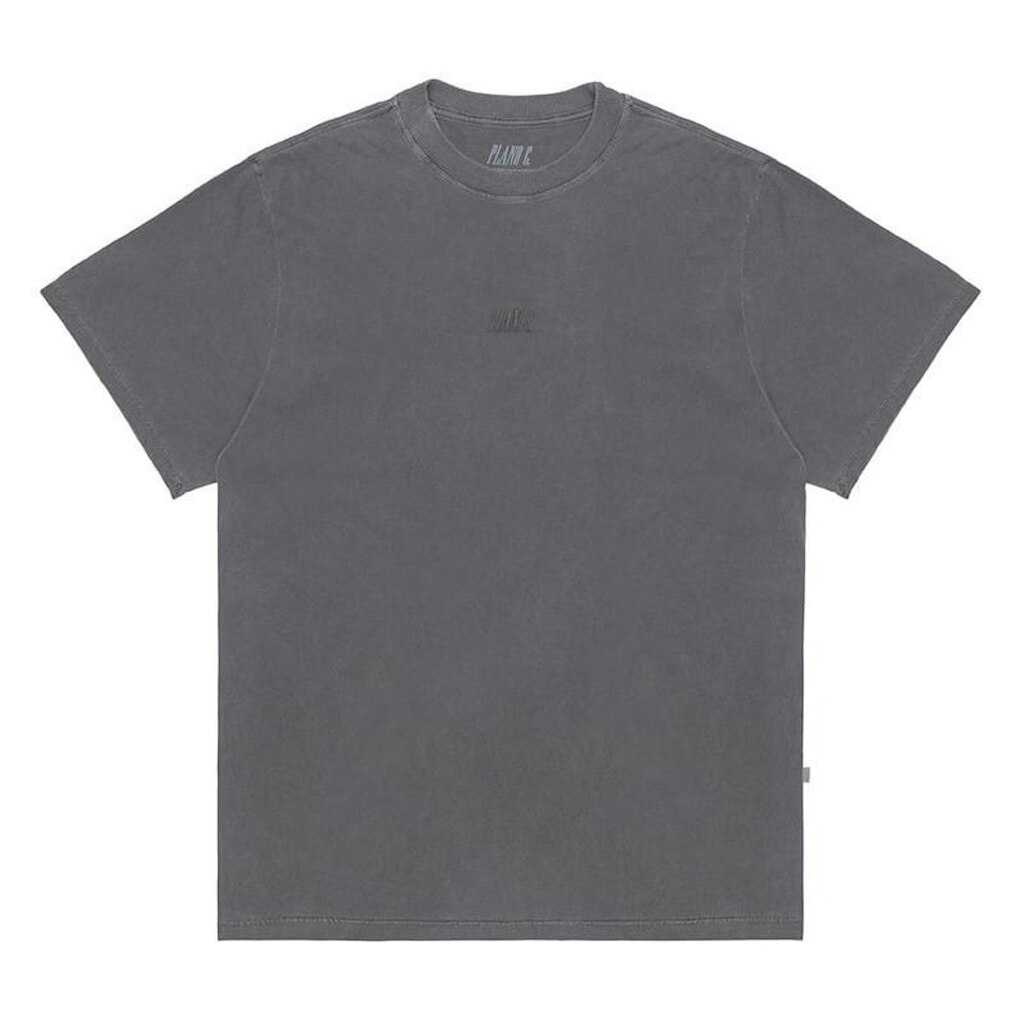 Camiseta Plano C Wash Logo Grafite