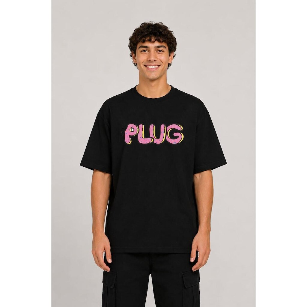 Camiseta Plug Donuts - Black