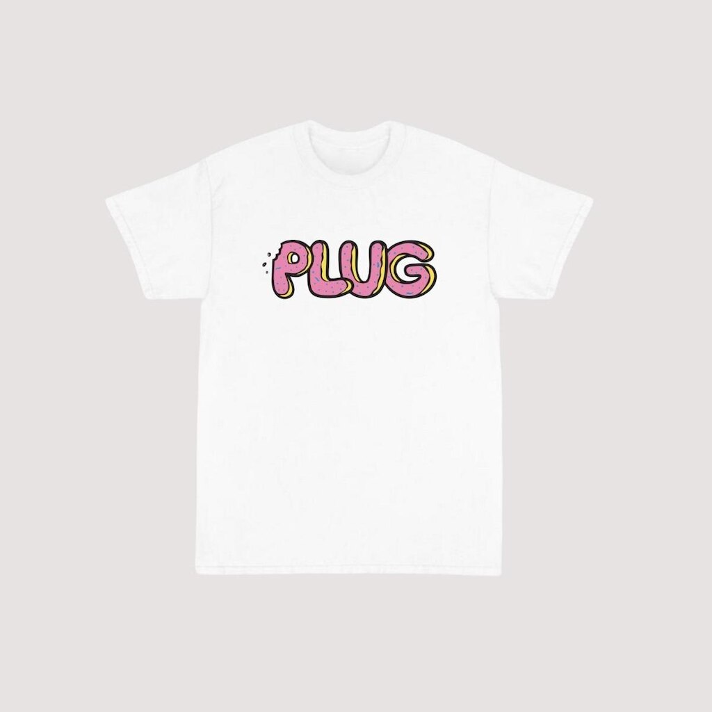 Camiseta Plug Donuts - White