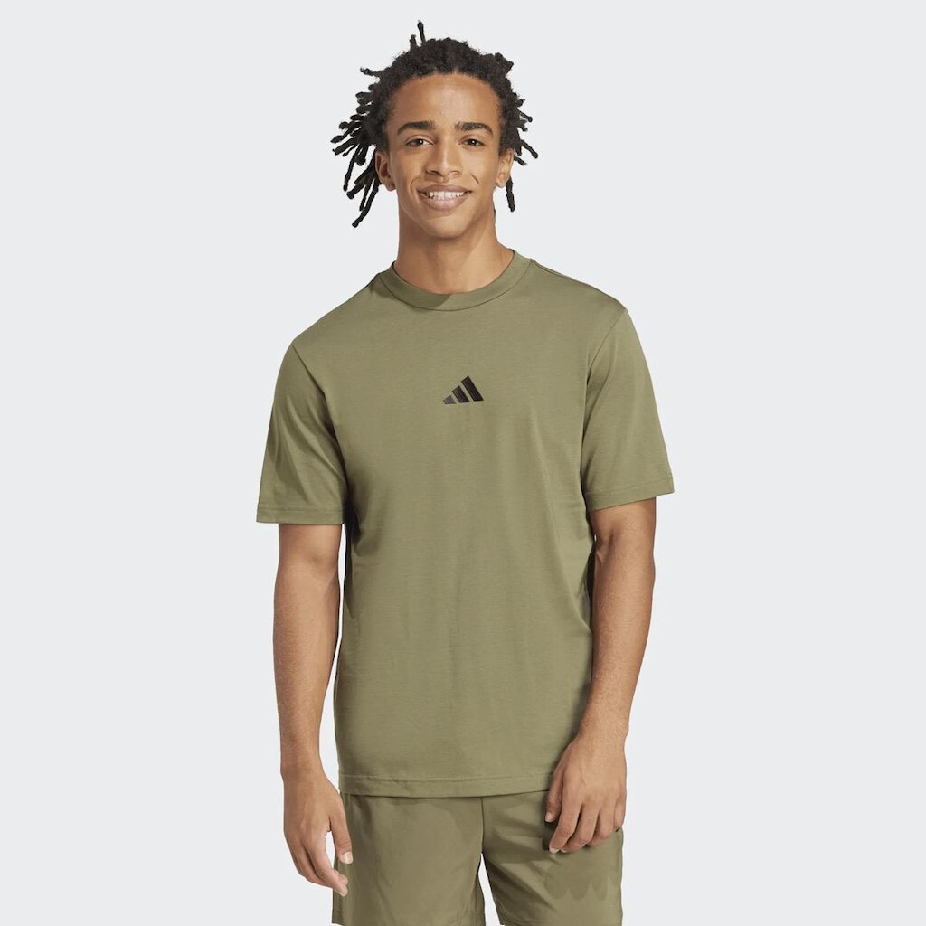 Camiseta Plus Size Adidas Small Logo Masculina