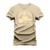 Camiseta Plus Size Algodão Confortável Malha Mácia Estampada Music Sertanejo - Bege