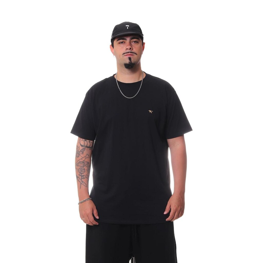 Camiseta Plus Size Bali Hai Classic Lettermark