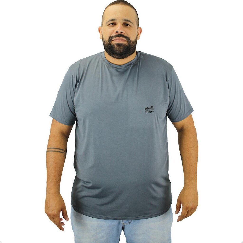 Camiseta Plus Size Camisa Masculina Academia Premium