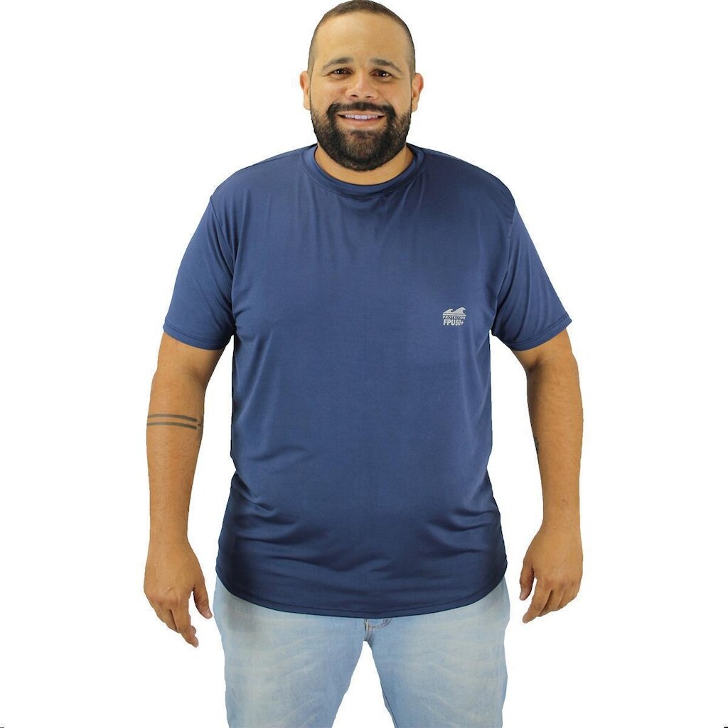 Camiseta Plus Size Camisa Masculina Academia Premium