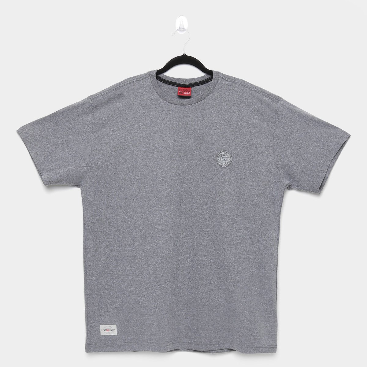 camiseta plus size ecko