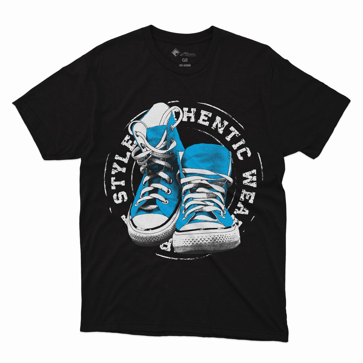 camiseta all star azul