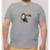 Camiseta Plus Size Masculino Algodão Prime WSS Toucan Delight - Cinza