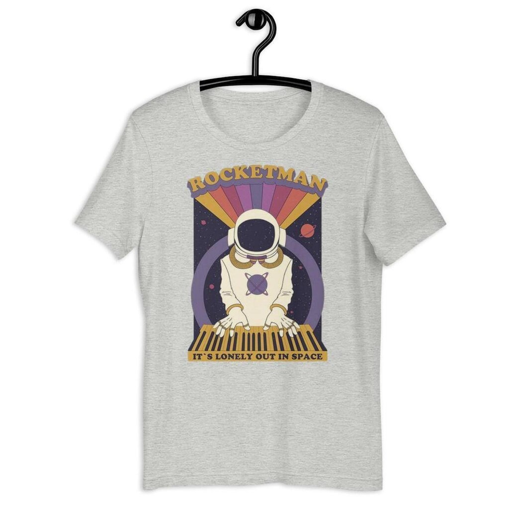 Camiseta Plus Size Unissex RocketMan