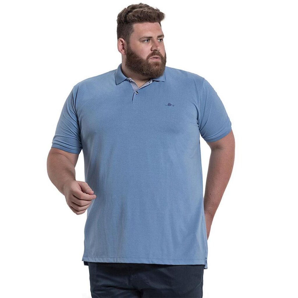 Camiseta Polo Extra Grande - Remo Fenut