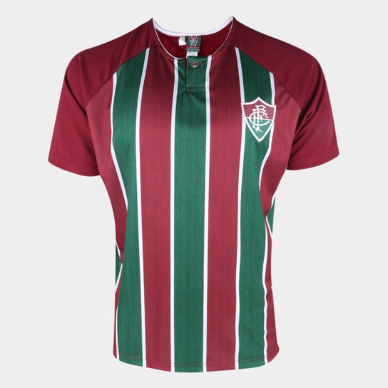 Camiseta Polo Fluminense Versa Masculina - Vinho Menor preço em Camiseta Polo Fluminense Versa Masculina - Vinho
