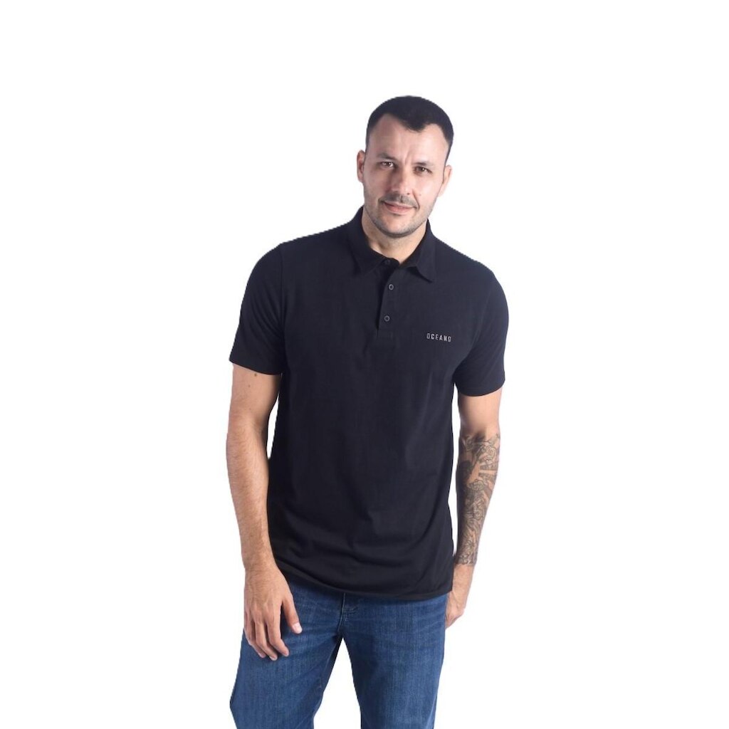 Camiseta Polo Masculina Oceano Gold 102947